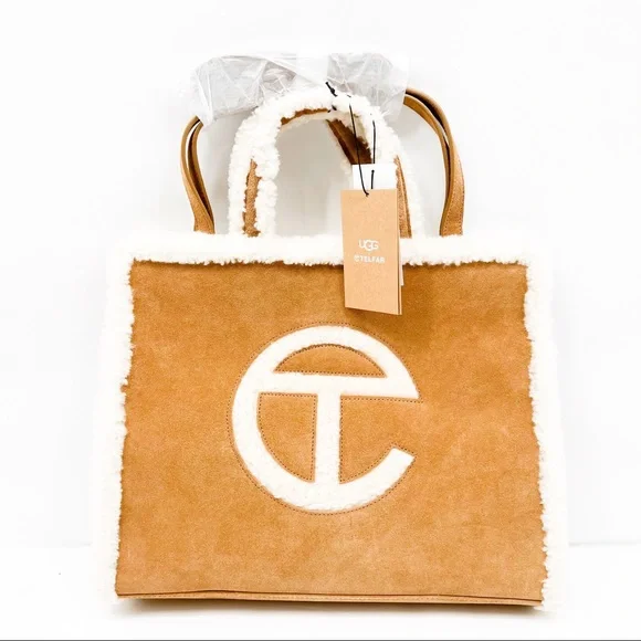 UGG x TELFAR Medium Shopper - Chestnut - Picture 3 of 16